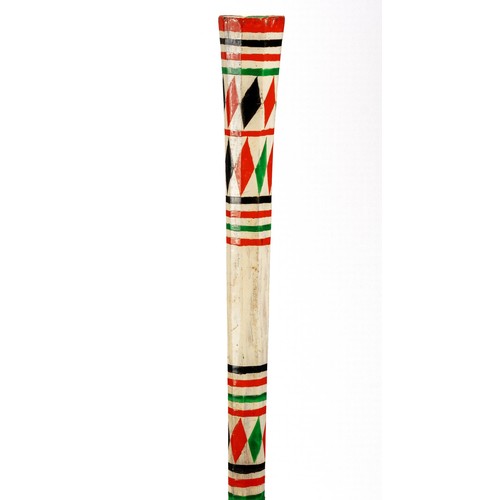 125 - A ZULU DANCING STICK, MSINGA DISTRICT, KWAZULU NATAL