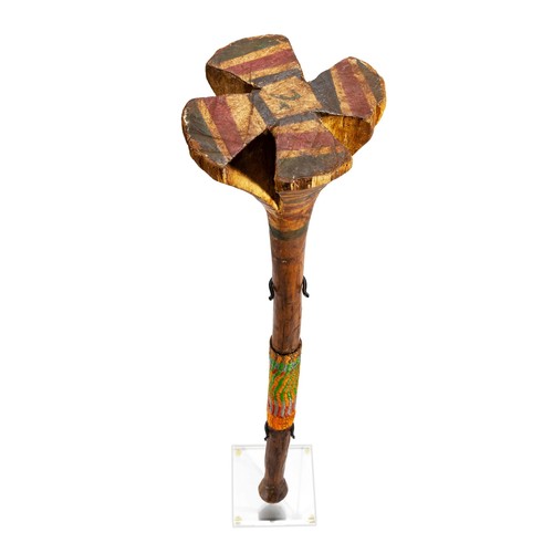 117 - A ZULU DANCE STICK, NONGOMA DISTRICT, KWAZULU NATAL