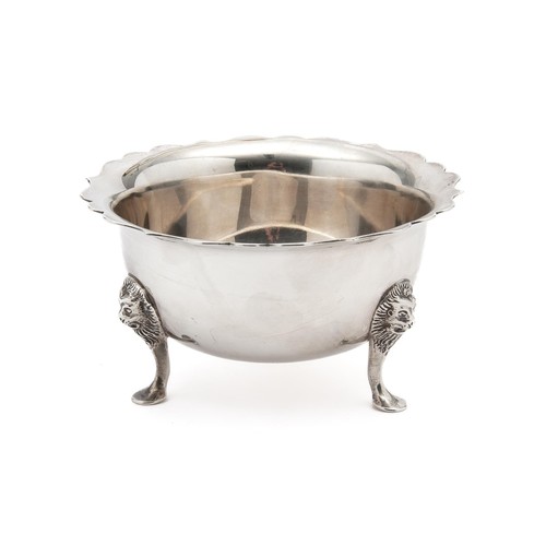 1008 - A GEORGE V SILVER SWEET BOWL, BRITTON, GOULD AND CO, BIRMINGHAM, 1931