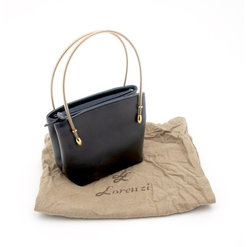 609 - A CALFSKIN HANDBAG, LORENZI