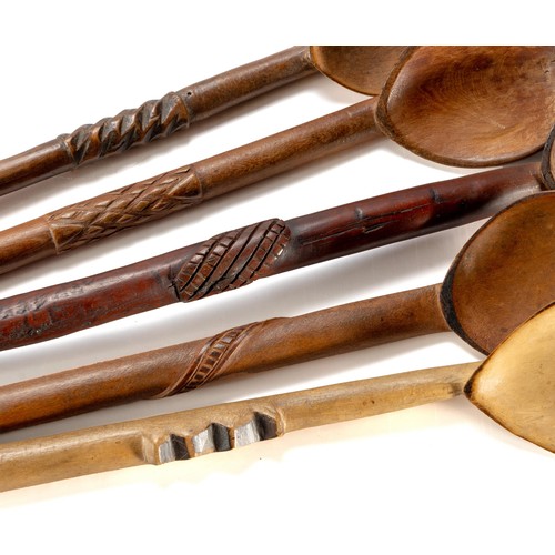 147 - FIVE ZULU SPOONS