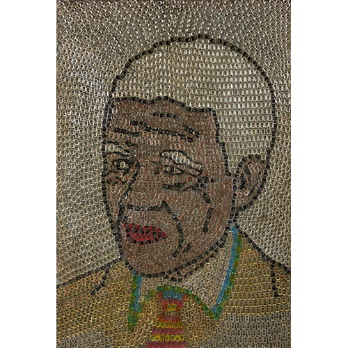 158 - Isaac GumedePortrait of Nelson Mandela, 2005