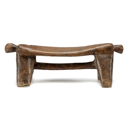 169 - A ZOOMORPHIC DINKA HEADREST, SUDAN