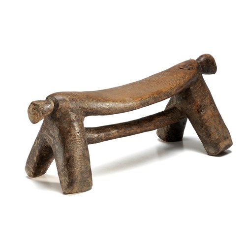 169 - A ZOOMORPHIC DINKA HEADREST, SUDAN