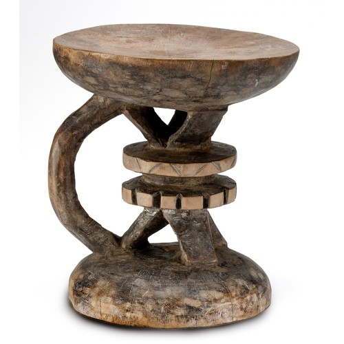 172 - A TONGA STOOL, ZIMBABWE