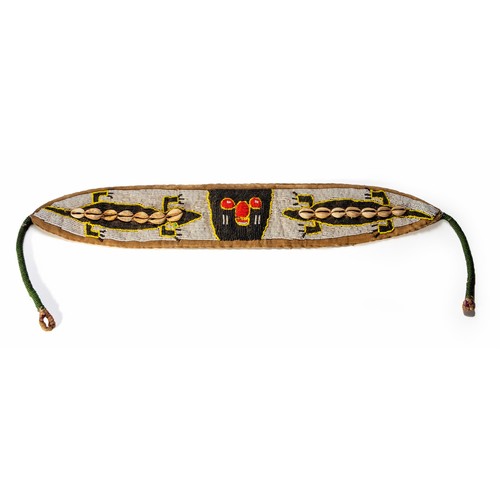 193 - A YORUBA BEADED BELT