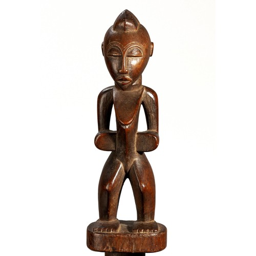 212 -  A SENUFO STAFF, IVORY COAST