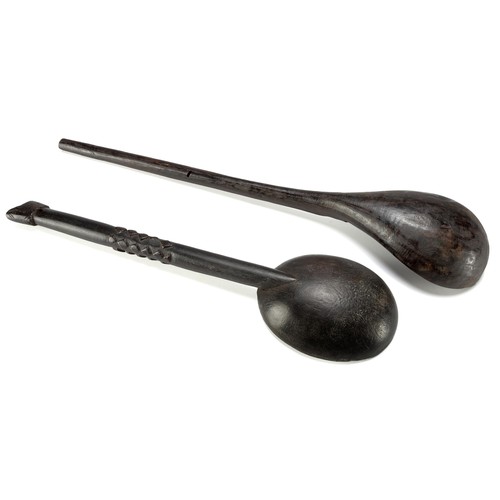 225 - TWO LARGE ZULU SPOONS