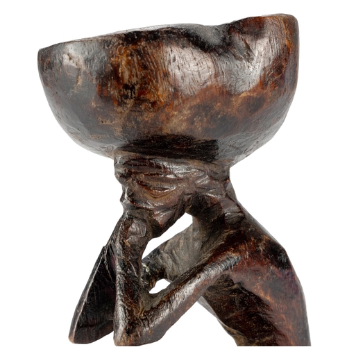 229 - A LULUA FIGURAL SPICE CONTAINER, DRC