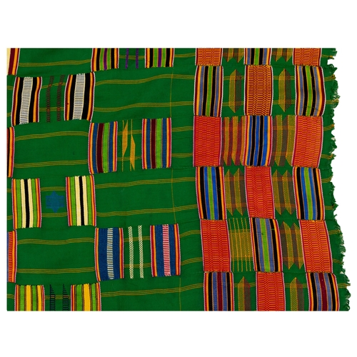 246 - A KENTE CLOTH, EMMAA DA ONE OF A KIND, GHANA