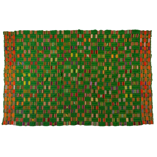 246 - A KENTE CLOTH, EMMAA DA ONE OF A KIND, GHANA