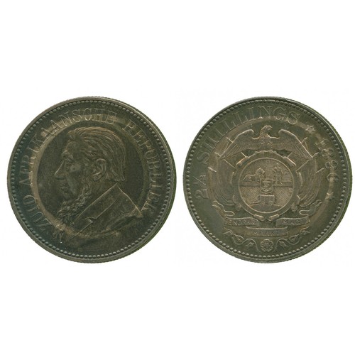 1094 - A SOUTH AFRICAN 2 AND A HALF SHILLINGS, 1896