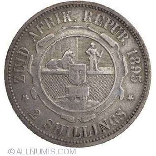 1097 - SOUTH AFRICAN 2 SHILLINGS, 1895