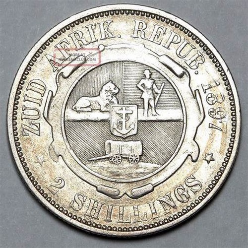 1104 - SOUTH AFRICAN 2 SHILLINGS, 1897