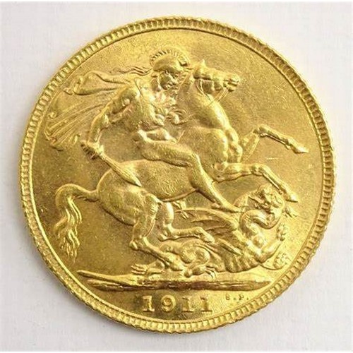 1062 - BRITISH SOVEREIGN, 1911