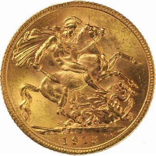 1055 - BRITISH SOVEREIGN, 1915