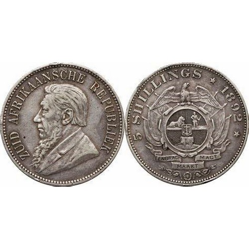 1108 - SOUTH AFRICAN 5 SHILLINGS, 1892