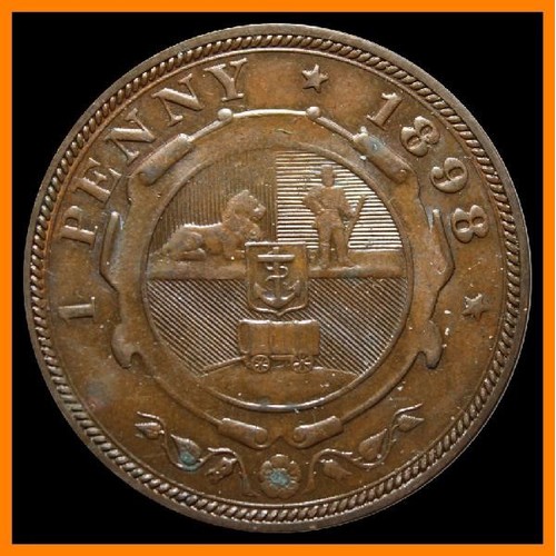 1109 - SOUTH AFRICAN ONE PENNY, 1898