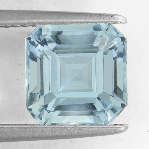 1279 - AN UNSET AQUAMARINE, 1.36 CARATS