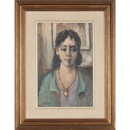 331 - Alexander Rose-Innes (South African 1915 - 1996) PORTRAIT OF A WOMAN WITH NECKLACE