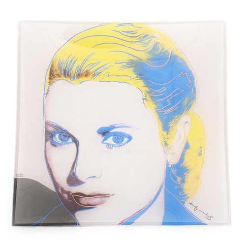 295 - ANDY WARHOL X ROSENTHAL STUDIO LINE  'GRACE KELLY' PLATE