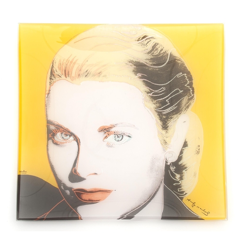 296 - ANDY WARHOL X ROSENTHAL STUDIO LINE  'GRACE KELLY' PLATE