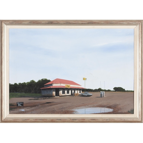 348 - Peter Bonney (South African 1953 - ) PETROL STATION