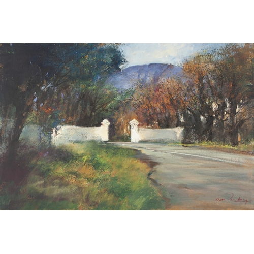 267 - Derric van Rensburg (South African 1952 - ) THE GATES - GROOT CONSTANTIA