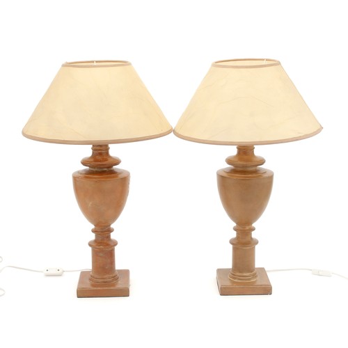 657 - A PAIR OF TABLE LAMPS