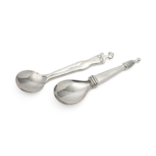 781 - A COLLECTION OF CARROL BOYES STAINLESS STEEL ITEMS