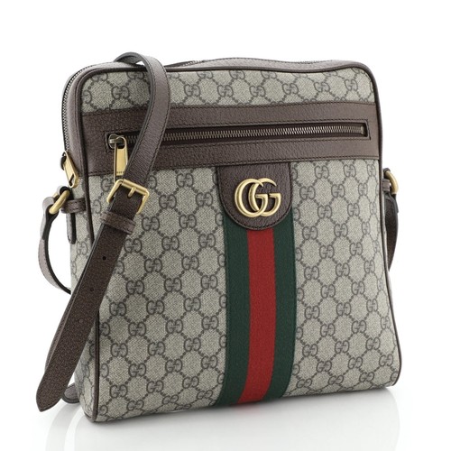 591 - A GUCCI OPHIDIA MESSANGER HANDBAG