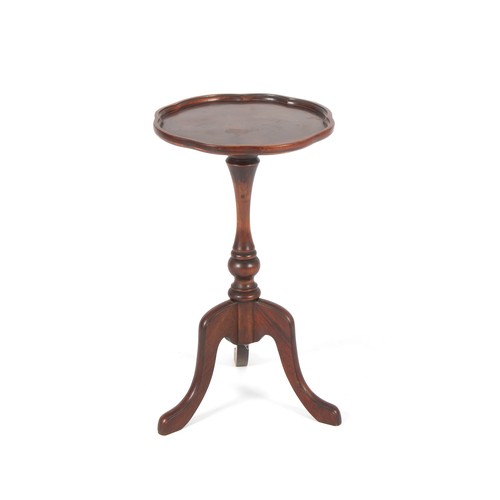 203 - A GEORGE III-STYLE MAHOGANY WINE TABLE