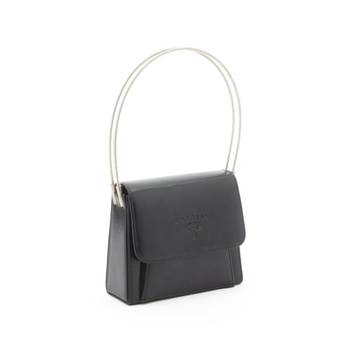 594 - A LADIES PRADA HANDBAG, MILANO