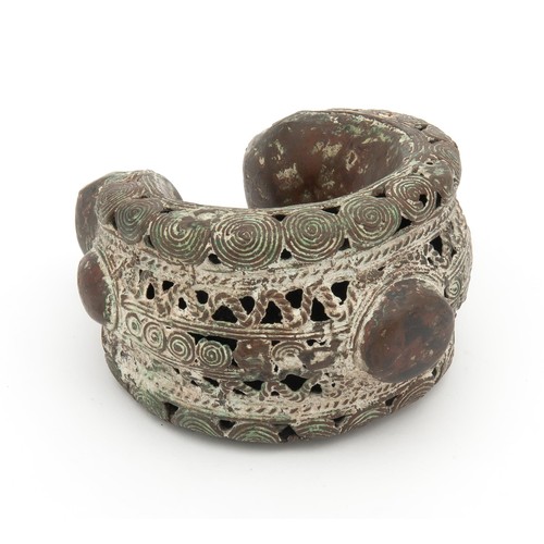 67 - A BRONZE BANGLE