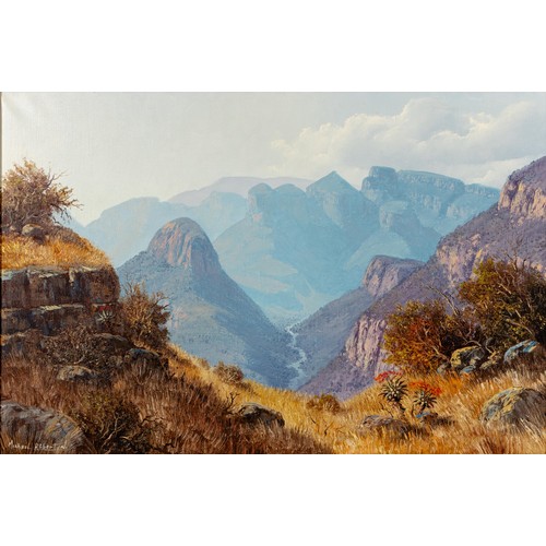 423 - Michael Albertyn (South African 1938 - ) MOUNTAIN VALLEY