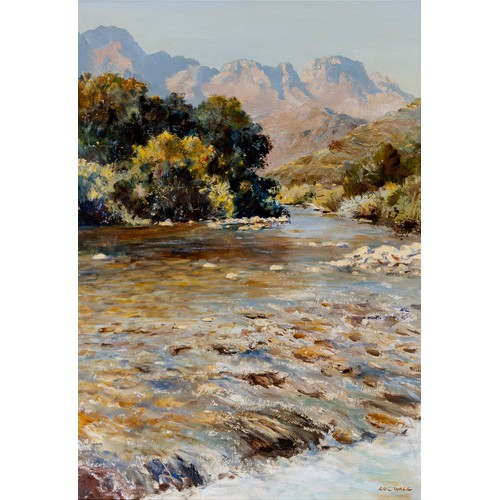 518 - Eric Wale (South African 1916 - 2001) MOUNTAIN RIVER