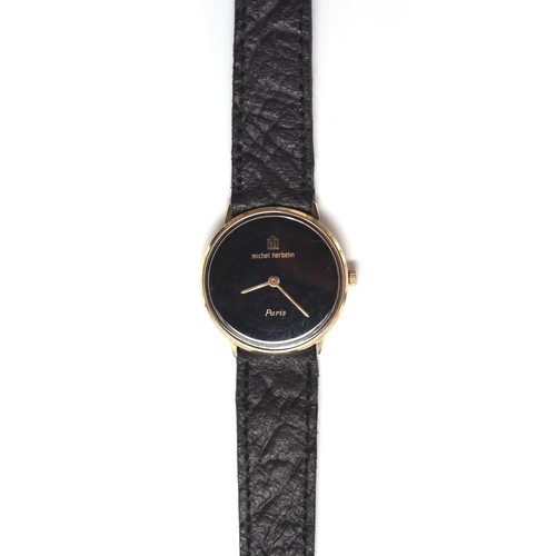 1222 - A LADIES MICHEL HERBELIN WRISTWATCH