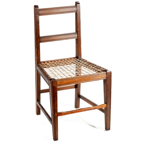 231 - A CAPE FRUITWOOD 'WESKUS' CHAIR