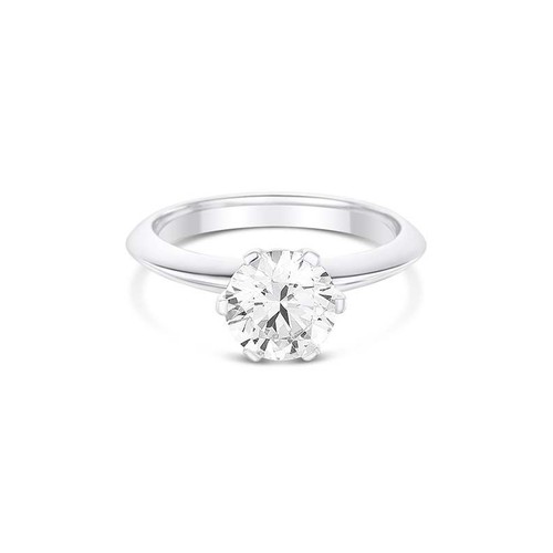 1211 - A CERTIFIED DIAMOND SOLITARE RING, 1.20 CARATS