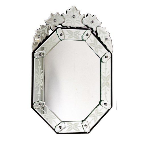 343 - A DRESSING TABLE MIRROR