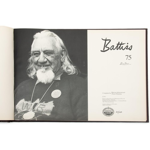 806 - BATTISS AT 75 (LIMITED EDITION, SIGNED BY THE ARTIST) by Murray Schoonraad and Pieter Duminy