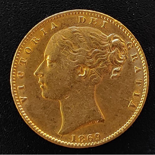 1064 - BRITISH SOVEREIGN, 1869