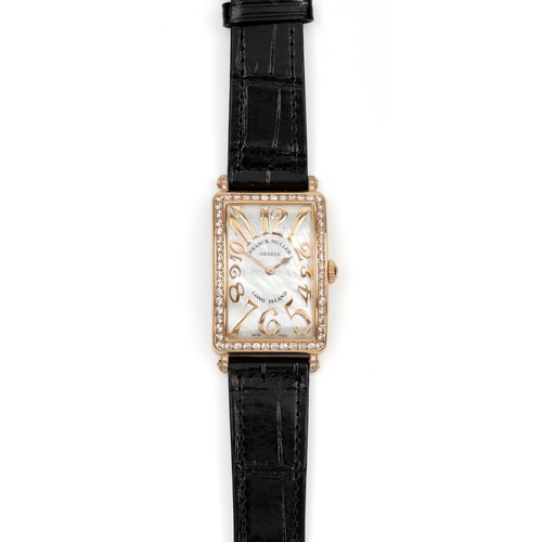 739 - A GENTLEMAN'S FRANCK MULLER LONG ISLAND WRISTWATCH