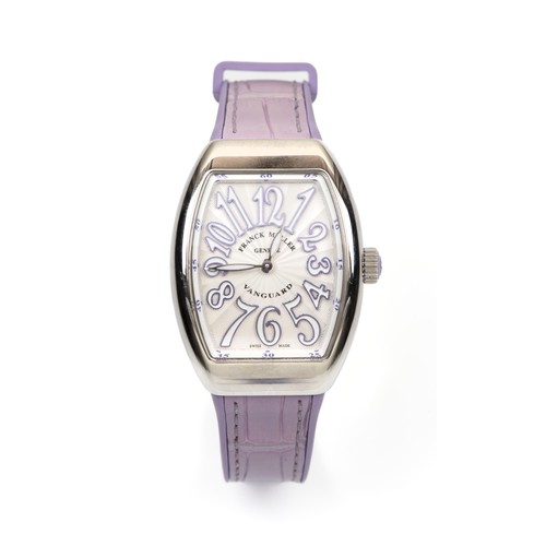 738 - A LADIES FRANCK MULLER VANGAURD WRISTWATCH