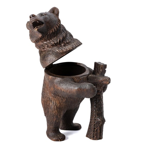 961 - A BLACK FOREST BEAR TOBACCO HOLDER