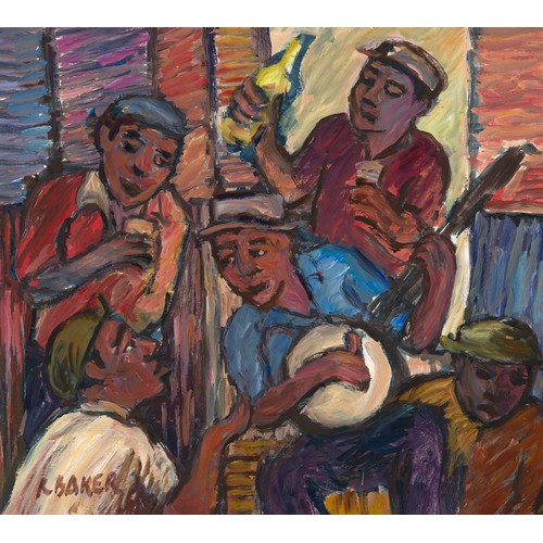 242 - Kenneth Baker (South African 1931 - 1995) MUSICIANS