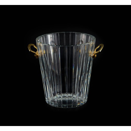 502 - A BACCARAT CRYSTAL CHAMPAGNE BUCKET, FRANCE