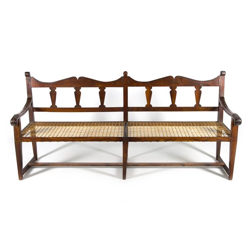 196 - A CAPE STINKWOOD BENCH, EARLY 19TH CENTURY