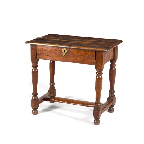 192 - A CAPE TEAK SIDE TABLE, VOC, CIRCA 1735