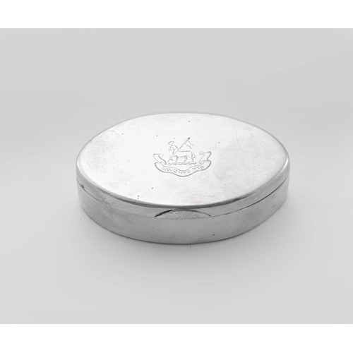 490 - A CAPE SILVER SNUFF BOX, JOHANNES COMBRINK